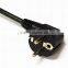 Europe AC power cord CEE7/7 to IEC320 C13 250V 10A 14AWG