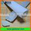 Arc-shaped aluminium led strip profile 30*30mm with milky cover
