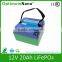 LiFePO4 Type and 12V Nominal Voltage Lifepo4 Battery Pack