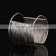 Fashion Vintage Gold Silver Wide Long Cuff Braided Wire Cuff Bangle Bracelets For Women Party Accessories