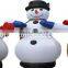 Giant Inflatable Snowman with Hat for Christmas Decoration