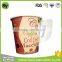 Take Away Food Grade Paper Material Paper Coffee Cup With Handle