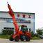 Agriculture machinery TL2500 wheel front tractors loader with telescopic arm