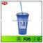 hot sale 16oz insulated double wall plastic mugs with custom logo