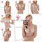 Hi-quality wedding party sexy bra panty your design