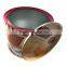 dongguan small round household aluminum cereal tin box