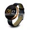 2016 fashion round screen fitness DM360 smartwatch with heart rate