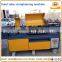 Rust steel tube straightening machine , steel pipe straightening derusting and painting machine