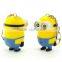 Despicable Me keychain /cheap custom Lovely sound emitting Keychain