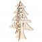 factory sale FSC&SA8000&BSCI Wooden Shop Christmas gift crafts tree with cheap price