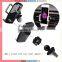 Top quality glossy pc material car air vent clip phone hoder mount stand