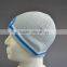 Acrylic beanie hat with rubber patch logo