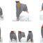 Thailand cotton unisex Alladin Hippie Boho Harem Hmong harem Ginnie Yoga Baggy Fisherman Pants