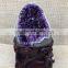 Hot sale nature fortunate amethyst geode crystal for business gift