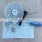2015 Portable USB / Li-on Battery Powered Mini Fan with Wind Third Gear Adjustment