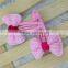 Bobby Pin with Bow for Girls Hair Clips Children Hair Accessories Girls Bobby Pin with Flowers 10color IN STOCK