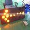 solar powered yellow LED arrow board 1100mm