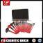 26pcs Professional Cosmetic Brush Set with Aluminum Ferrule,Wooden Handle