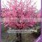 hot pink luxury 5m fake peach blossom trees for sale