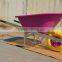 heavy duty pink poly tray commercial Wheelbarrow