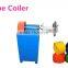 China manufacturing plastic rope coil winder machine