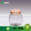 square shape plastic FDA free empty 500g pet honey jar
