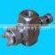 Adjustable air water mixing atomizing suspension compressor nozzles