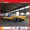 2Axle 3Axle 30T 40T Lowbed Dolly Truck Double Axle Low Flatbed Trailer With Turntable Drawbar