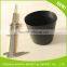 Factory Price Cheap Black Flexible Plastic Nursery Pots,wholesale Nursery Pots
