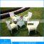 Classical Small Size Round Glass Top Dining Table