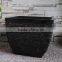Different Style Home Garden Handmade Black Stone Molds Garden Resin Flower Pot
