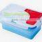 Food Grade Portable Convenient Collapsible Houseware Silicone Foldable Lunch Box