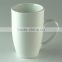 Stocked 400ml White Ceramic Coffee mug