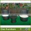 bottle shape wicker patio furniture/outdoor coffee set/small table with chair