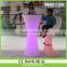 Rotational moulding plastic shell RGB lamp beads light furniture bar chair concrete bar chairs