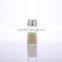4oz Clear Spice Glass Jar with Decorative Silver Screw Top Lid