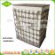 Wholesale customized China high quality cheap fabric hole weaving vintage hamper