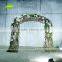 GNW FLA1601002 New 8ft Flower Garden Wedding Arch Bridal Party Decoration Entrance