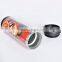 DIY stainless steel travel mug with changeable paper insert
