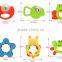 Cartoon 9pcs Plastic rattle toys for babies