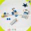 New invention Mini cheap christmas wooden toy gym for children DIY gym equipment toy for baby W06B033