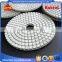 3" 100# diamond polishing pads hook and loop flexible marble granite concrete stone wet dry grinding floor disc