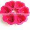 11052 Six Holes Heart Shaped Cake Mould Silicone Mould
