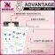 NEWAIR Custom letters skin temporary tattoo sticker