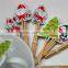 Innovative disposal party decoration paper flag with stick