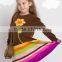2015 fashion flowers cashmere children girl dress