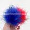 Myfur Chinese Factory Wholesale Raccoon Fur Pom Poms for Beanie Hats