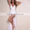 Runwaylover 029 New Fashion 2017 Ladies Sexy Deep V-Neck Maxi Dresses