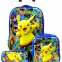 3D EVA Trolley School Backpack set,wheeled Rolling bag, three piece with lunch bag,pencil box