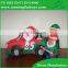 Factory Price Inflatable Christmas Car Decorations, Xmas Inflatable Santa Claus In Car